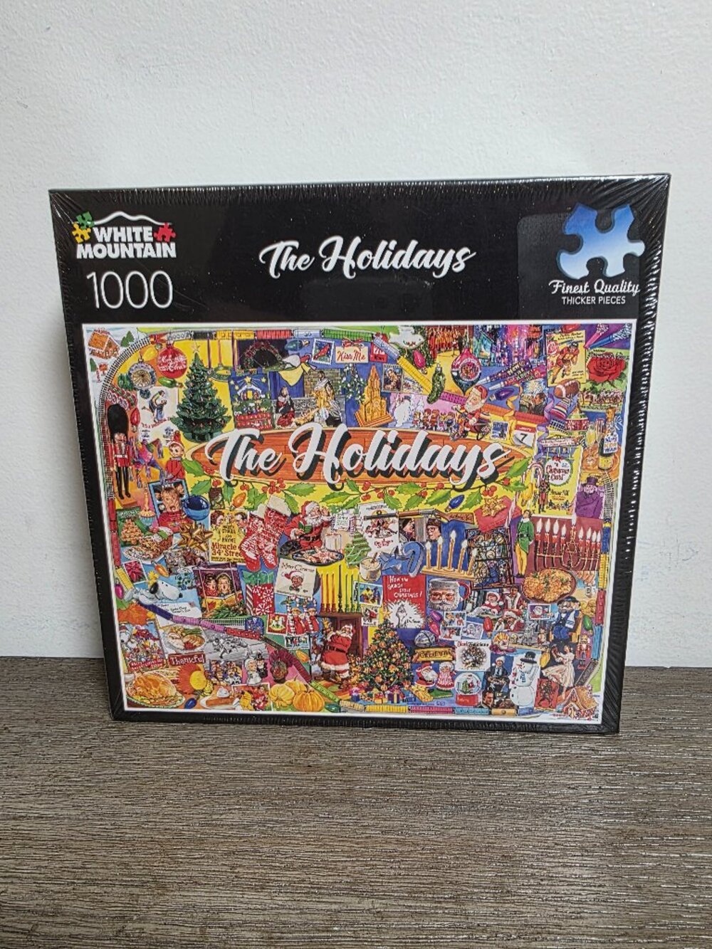 The Holidays - 1000 Piece Jigsaw Puzzle by White Mountain 2022 NEW SEALED